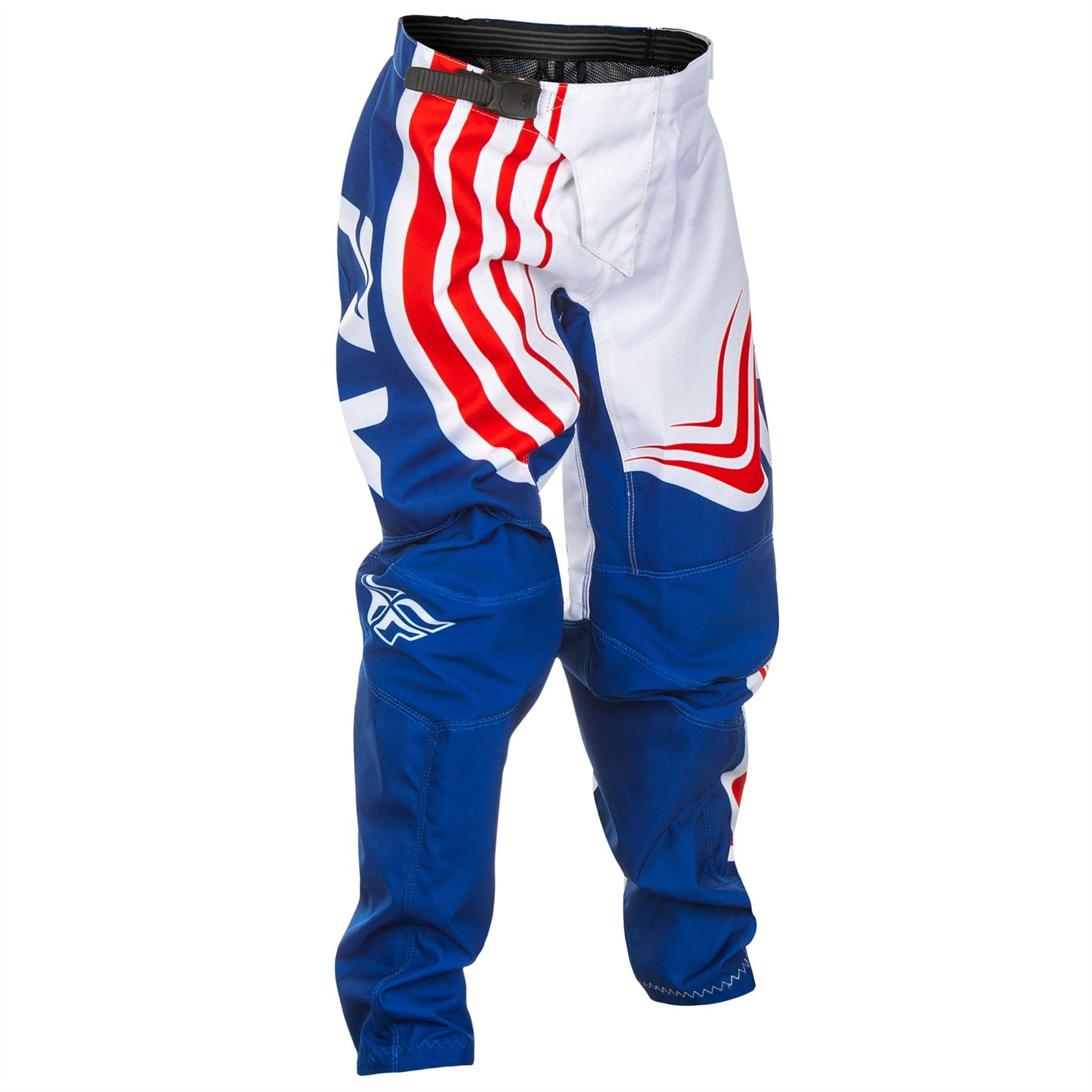 Fly Racing 2025 Youth F-16 Motocross Pants Red White Blue